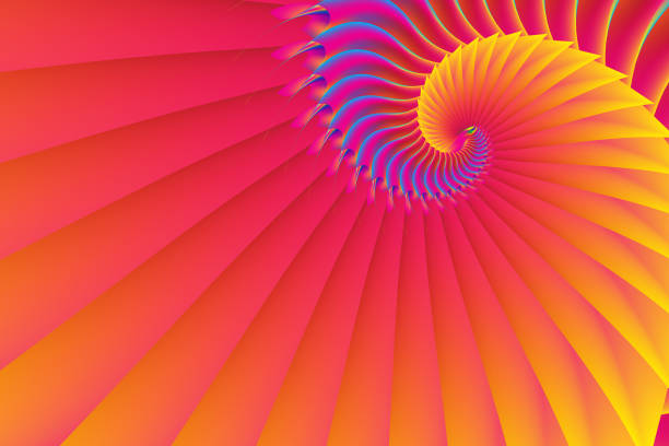 istock golden ratio with colorful gradations with Abstract concept 1451669204