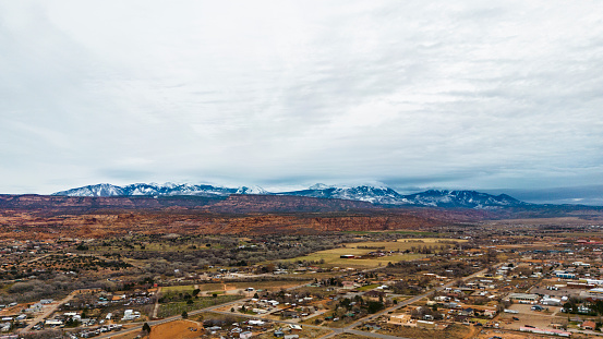 Moab, Utah, in Winter