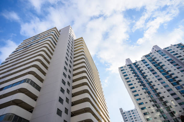 istock A tall apartment that is generally inhabited by Koreans 1451687237