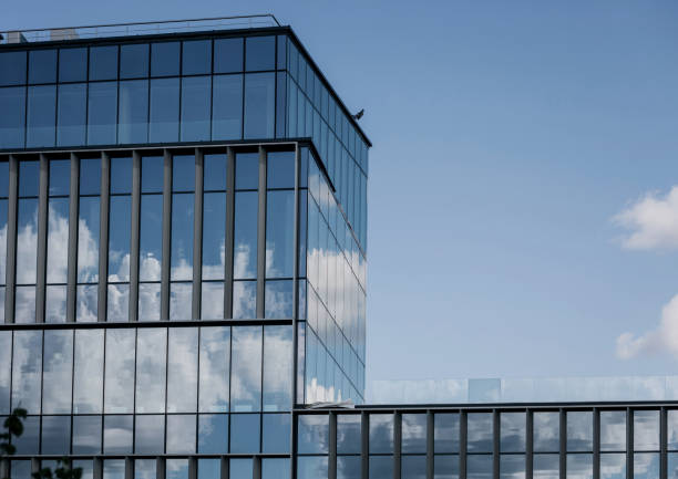 istock Modern building in the city. 1451691907