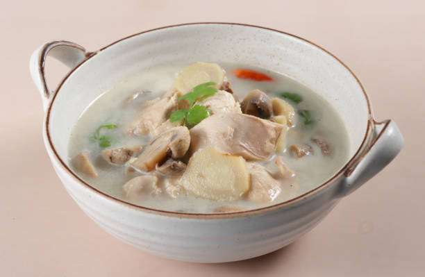 istock Tom Kha Gai is Thai coconut chicken soup. 1451702738