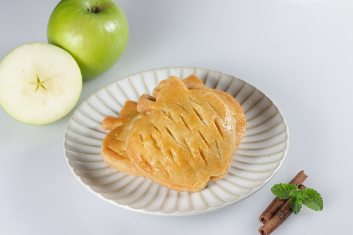 Homemade Apple Pie, shape like apple.