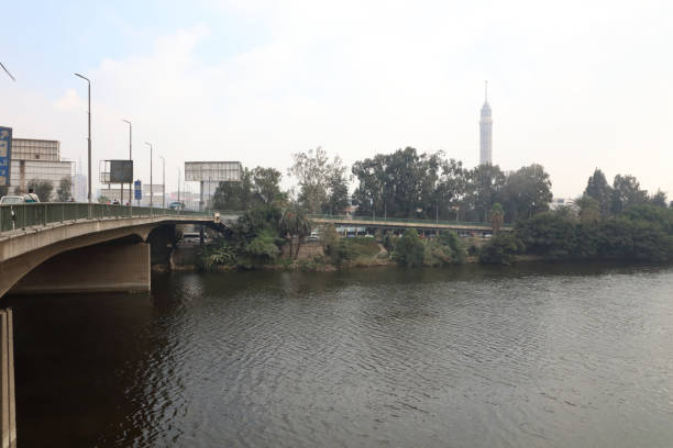 istock Cairo Tower, and The Nile 1451738938