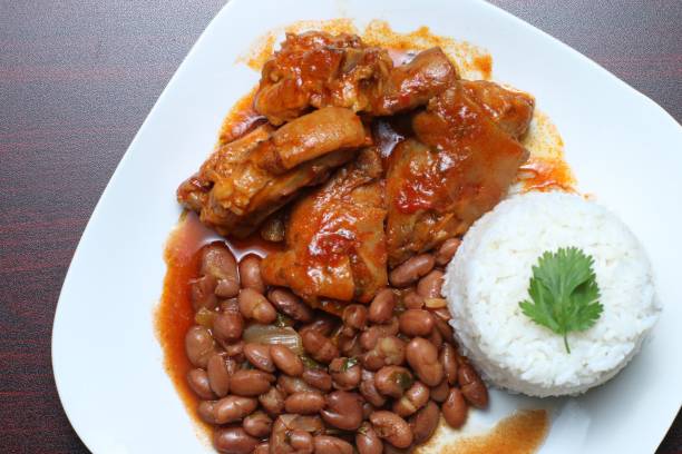 istock Pig Feet with rice and beans 1451749806