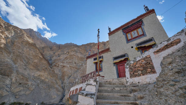 istock Skiu monastery in Markha valley, Ladakh 1451774556