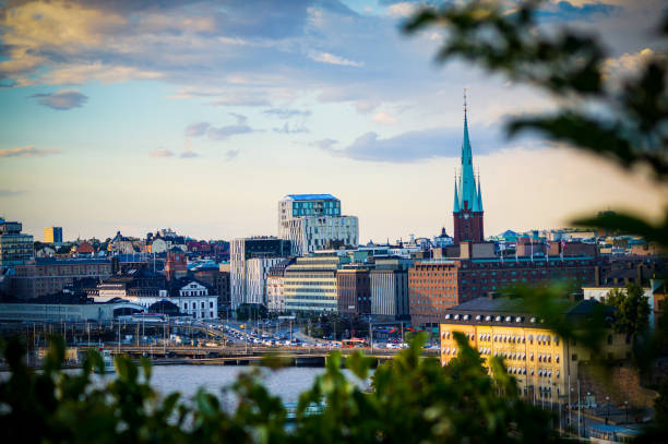 istock High angle view of buildings in city 1451783899
