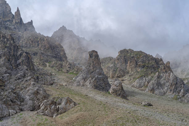 istock View on Maira Valley, Pietmont, Italy 1451797315