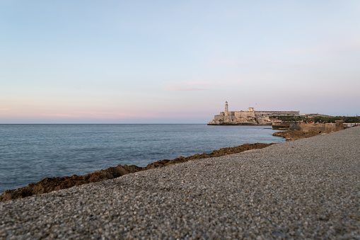 Early September Sun Set over Fistral Beach, Newquay, Cornwall.