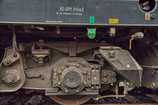locomotiva diesel della deutsche bundesbahn - deutsche bundesbahn foto e immagini stock