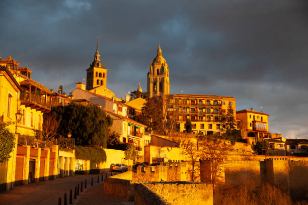 istock Panoramic view of Segovia, Spain 1451819412