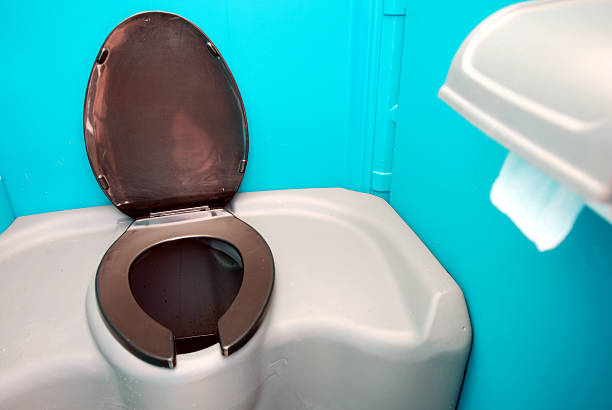Potra-Potty The inside of a porta potty outhouse interior stock pictures, royalty-free photos & images