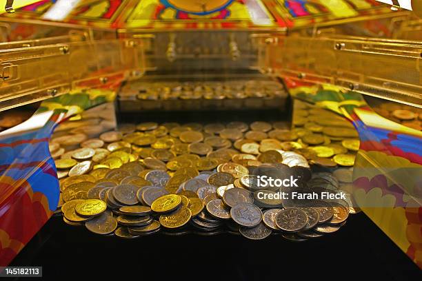Tenpenny Falls Stock Photo - Download Image Now - Amusement Arcade, Coin, US Penny
