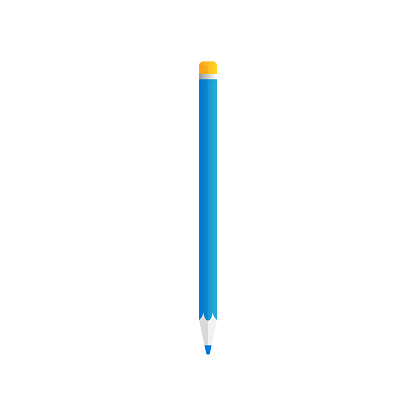Blue Drawing Pencil Vector Design Element Stock Illustration Download blue-drawing-pencil-vector-design-element-stock-illustration-download