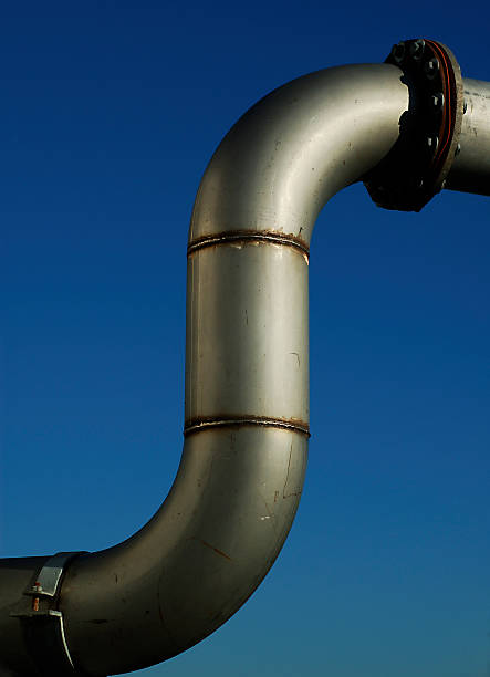 Industrial Pipe stock photo