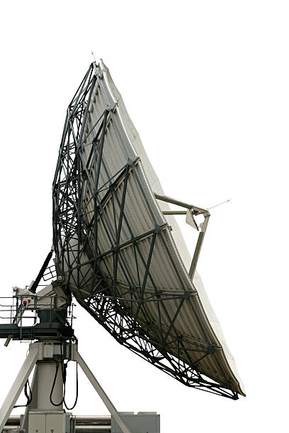istock cutout satelite dish on white background with clippng path 145182366
