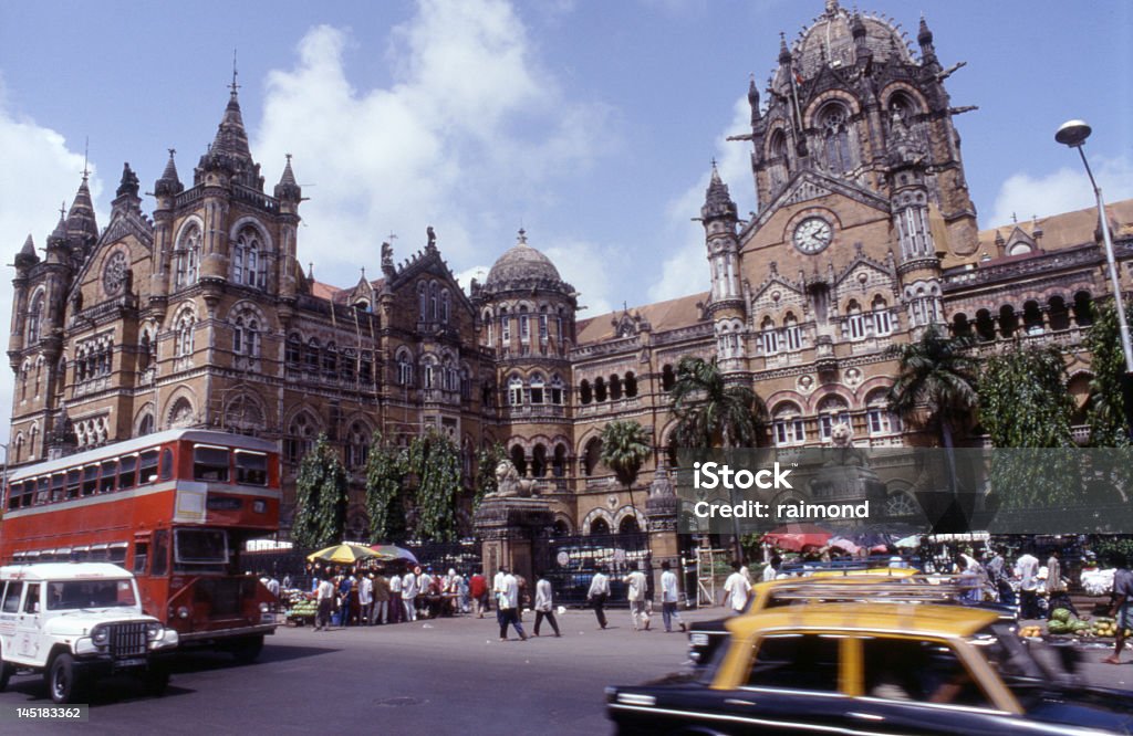Central Station Mumbai Chatrapati Shivaji Terminus, formerly Victoria Terminus, in Mumbai, India Mumbai Stock Photo