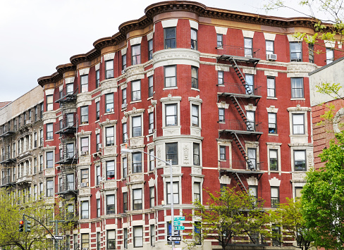 Colorful Old-fashioned Apartment, Harlem, NYC.