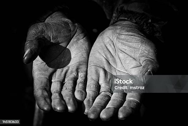 Trabajador De Manos Foto de stock y más banco de imágenes de Caridad y Auxilio - Caridad y Auxilio, Granja, Altruismo