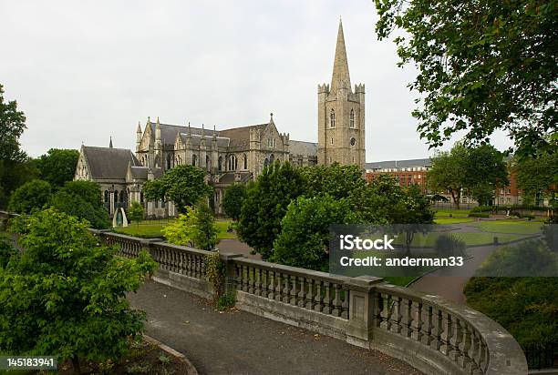 Igreja De Saint Patrickdublin - Fotografias de stock e mais imagens de Capitais internacionais - Capitais internacionais, Catedral, Catolicismo