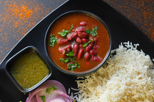 istock Rajma Chawal - an indian food 1451839844