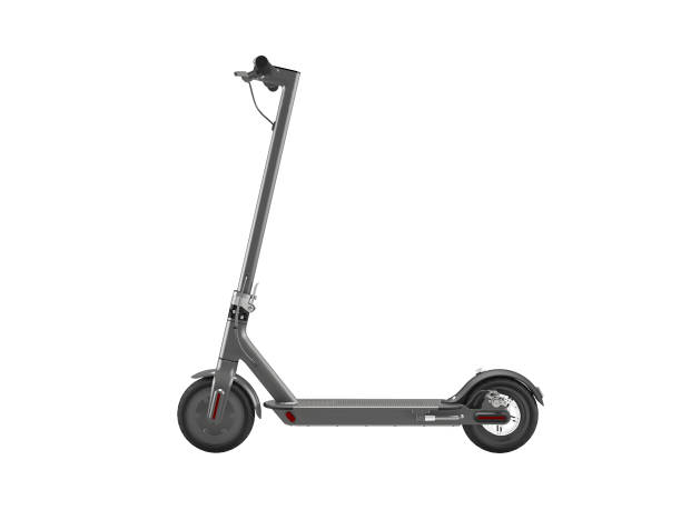 istock 3D illustration of modern electric scooter for walking on white background no shadow 1451846767