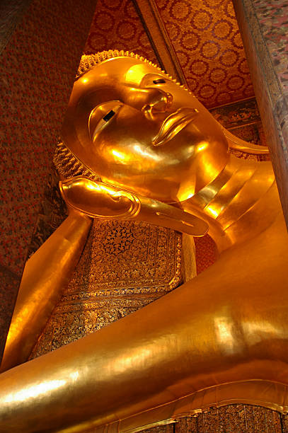 istock Statue of Reclining Buddha at Wat Pho, Bangkok 145185010
