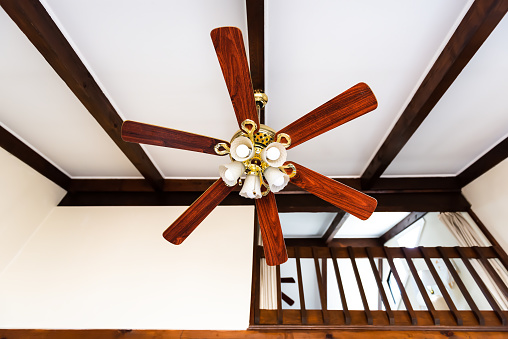 The fan functions to provide additional air when it is hot