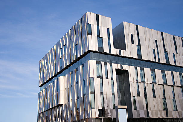 istock Modern building, The consert hall in Uppsala, sweden 145186506