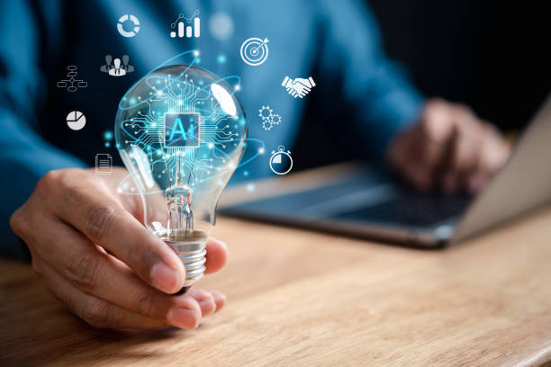 istock Ai. digital transformation technology strategy intelligence internet of business. transformation of ideas of technology in business in the digital marketing, Financial and banking, Digital link tech 1451866100
