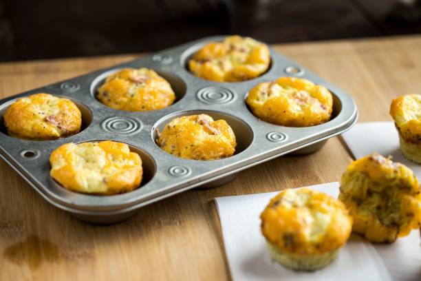 istock High angle closeup of egg muffins 1451867706