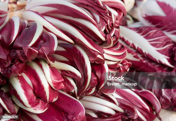 Cicoria - Fotografie stock e altre immagini di Cicoria - Cicoria, Radicchio, Cibo