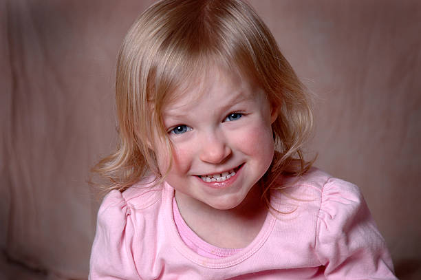 istock Little Blonde Girl 145186836