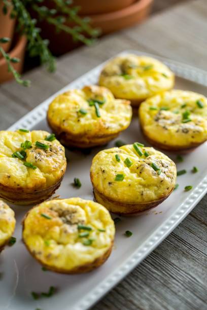 istock High angle closeup of egg muffins 1451868379