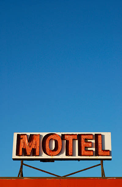 Motel stock photo