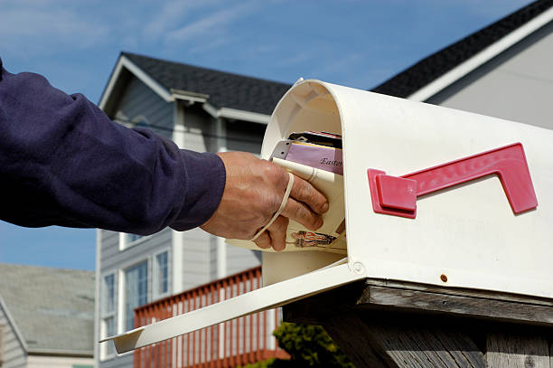 Mail Delivery stock photo