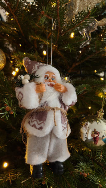 istock the New Year tree is decorated with Santa's fabulous toys 1451873100