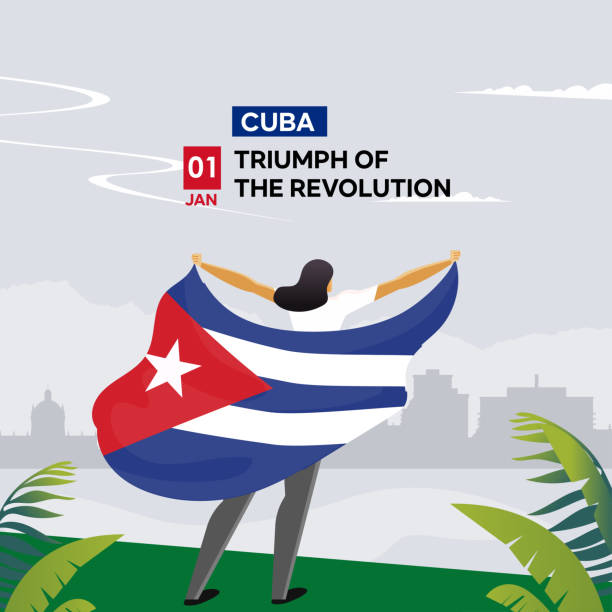 illustrations, cliparts, dessins animés et icônes de cuba triomphe de la révolution illustration - triumph
