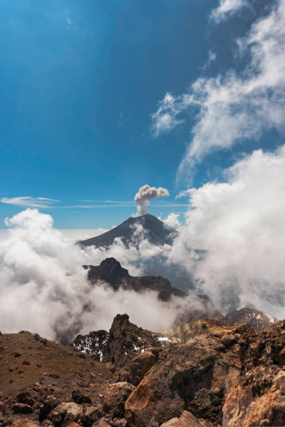 istock a volcano eruption popocatepetl Mexico 1451881732