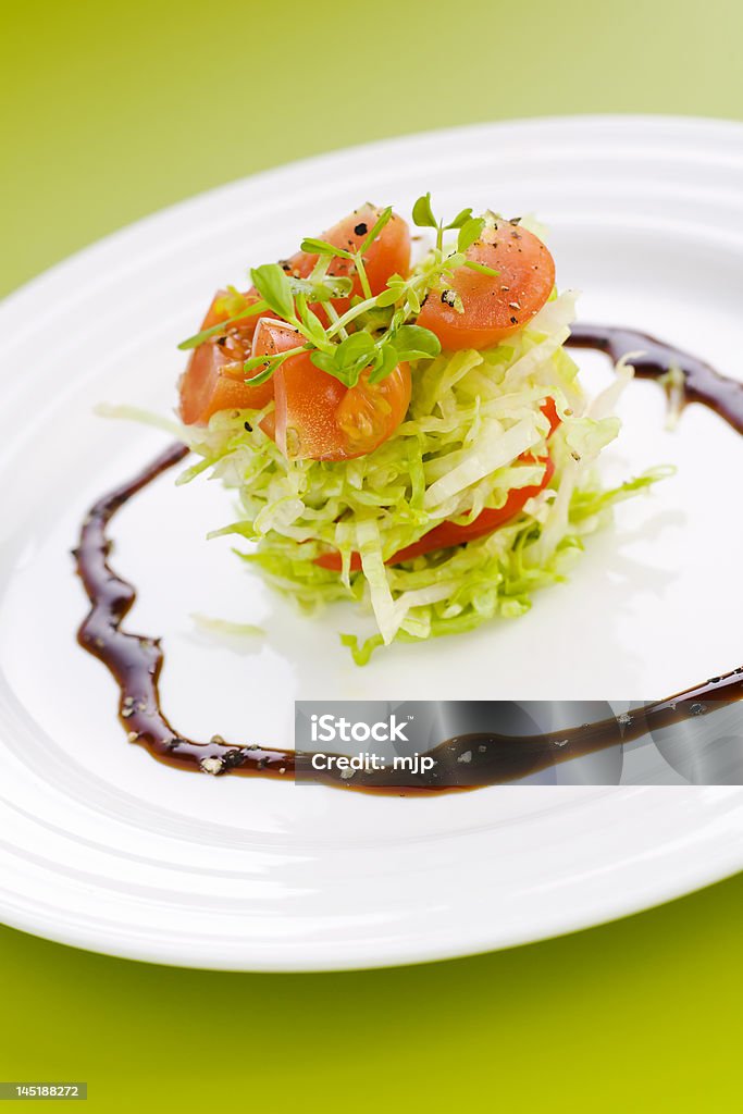 Insalata - Foto stock royalty-free di Aceto balsamico