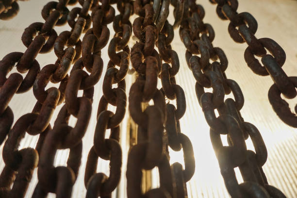 Free picture: rust, chain, attachment, iron, old, latch, metallic ...