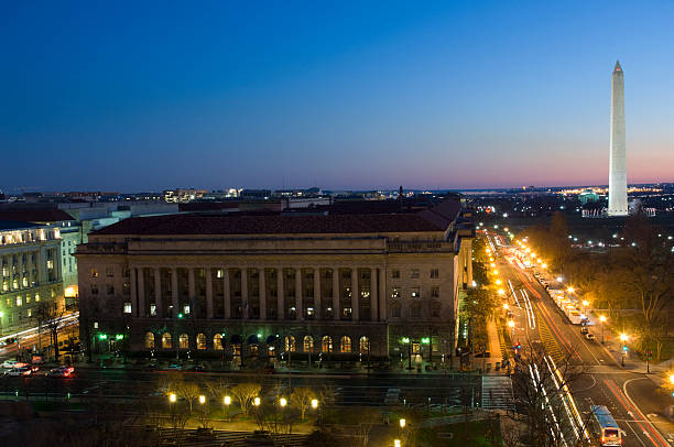 istock Washington Monument and old patent office 145188544