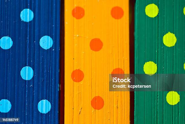 Polka Dots Stock Photo - Download Image Now - Abstract, Blue, Bright