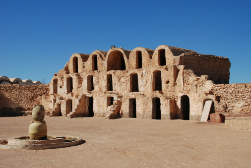 Visit of a ksar in Tunisia