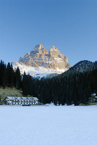 istock Misurina Lake and the Three Peaks (Dolomites - Italy) 145189979