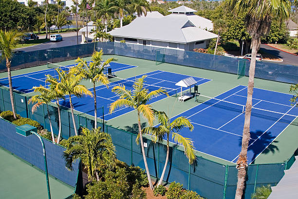 istock Resort Tennis Club 145190513