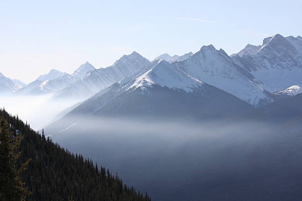 Fog over the mountains