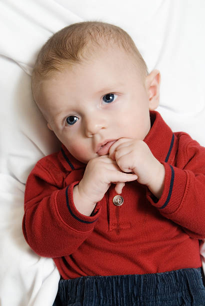 istock Cute Baby with Blue Eyes 145190626