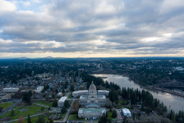 istock Olympia, Washington in December 1451907800