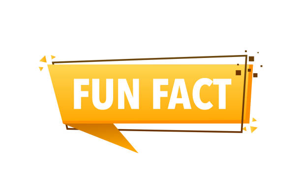 Fun fact Announcement Megaphone Label. Loudspeaker speech bubble. Fun fact Announcement Megaphone Label. Loudspeaker speech bubble fact bubble stock illustrations