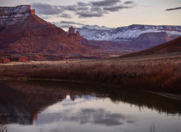 istock La Sal mountains in the snow. 1451908399